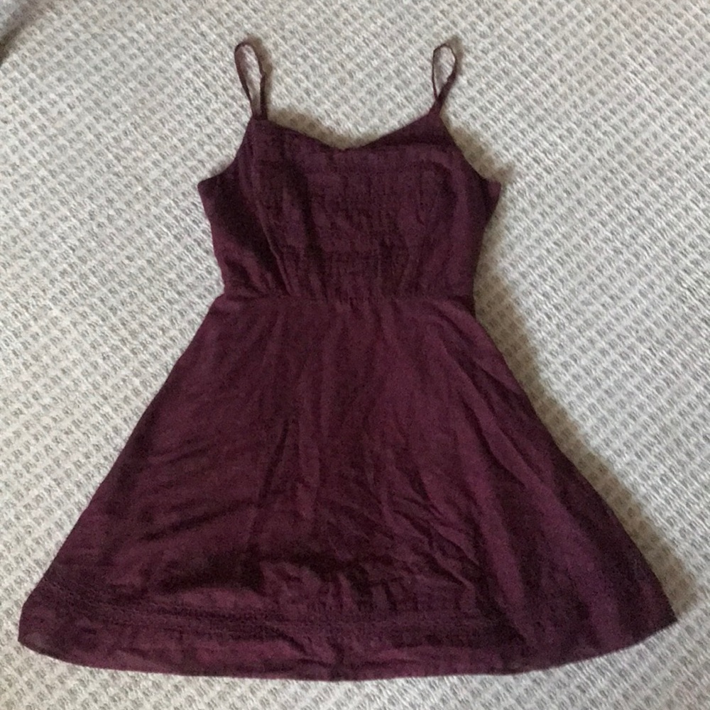 Maroon dress